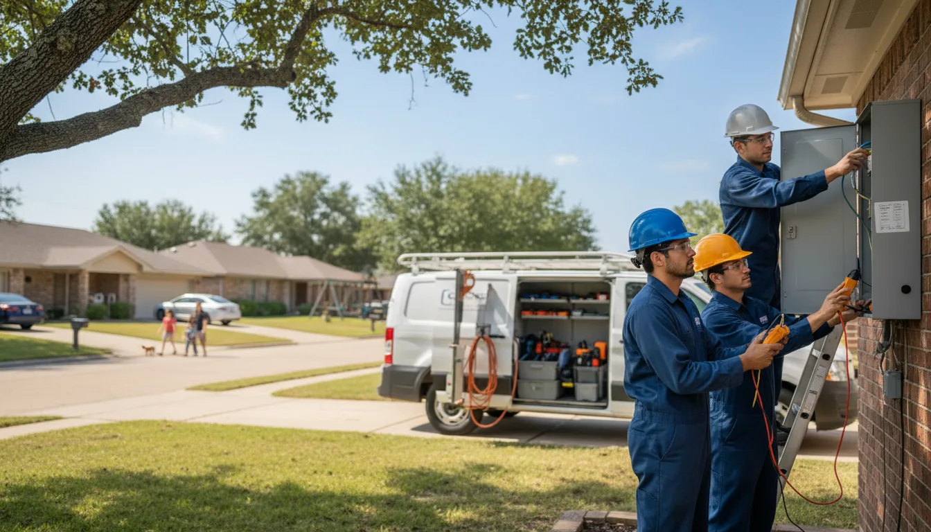 Certified electrician providing emergency electrical services in Normal, IL